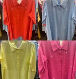 BLOUSE PAREL BLING MATEN 46 TOT 54/56