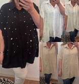 BLOUSE PAREL BLING MATEN 46 TOT 54/56
