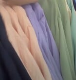 PLISSE JURK MATEN 48/50 TOT RUIME 56