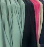PLISSE JURK MATEN 48/50 TOT RUIME 56