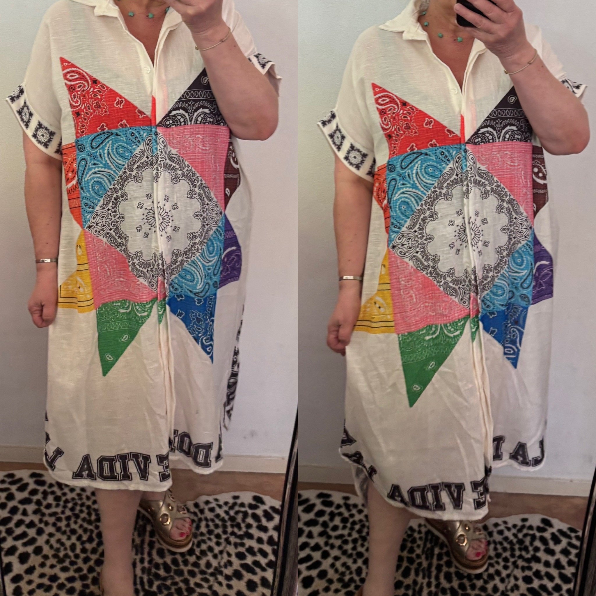 JURK HIT BANDANA MATEN 44/46 TOT 52