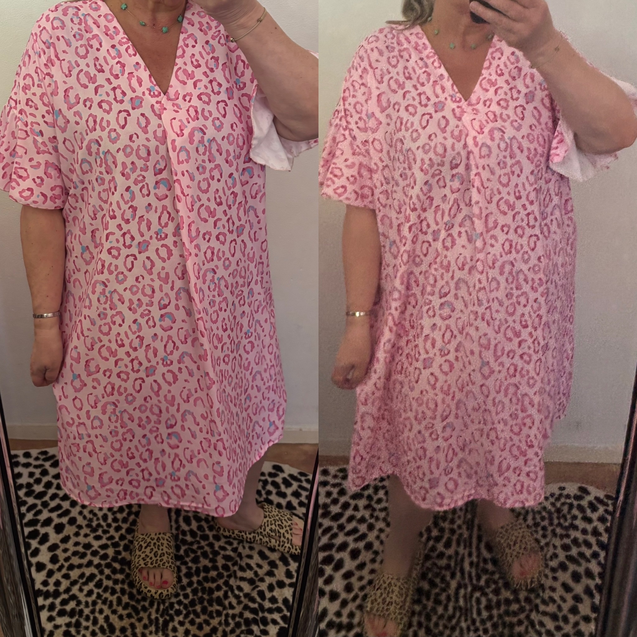 TUNIEK JURKJE BLES MATEN 46/48 TOT 52/54