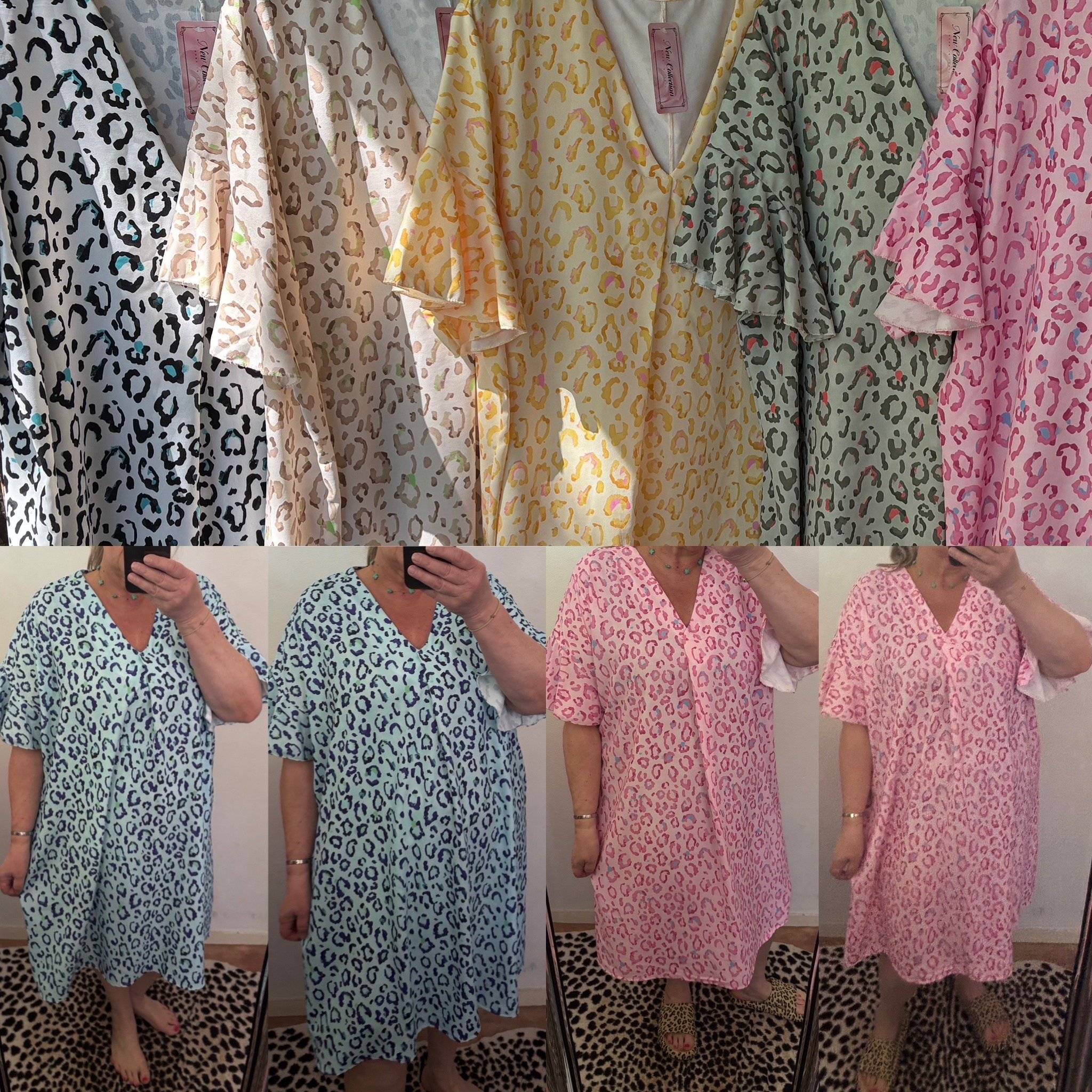TUNIEK JURKJE BLES MATEN 46/48 TOT 52/54