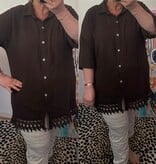 BLOUSE WAFEL RAFEL MATEN 44 TOT 50 KLEINE 52