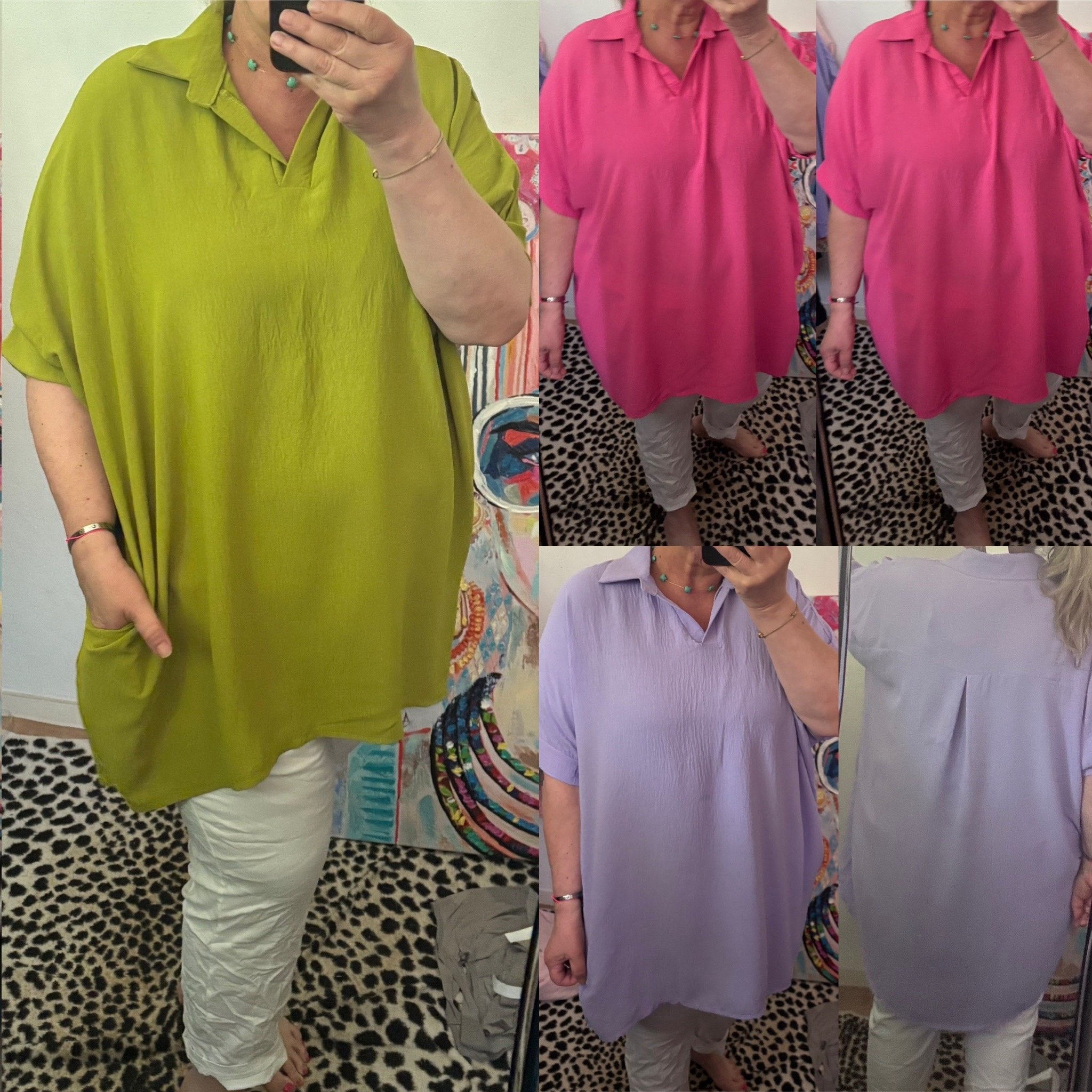 SHIRT KRAAGJE SIMPEL MATEN 46/48 TOT 54