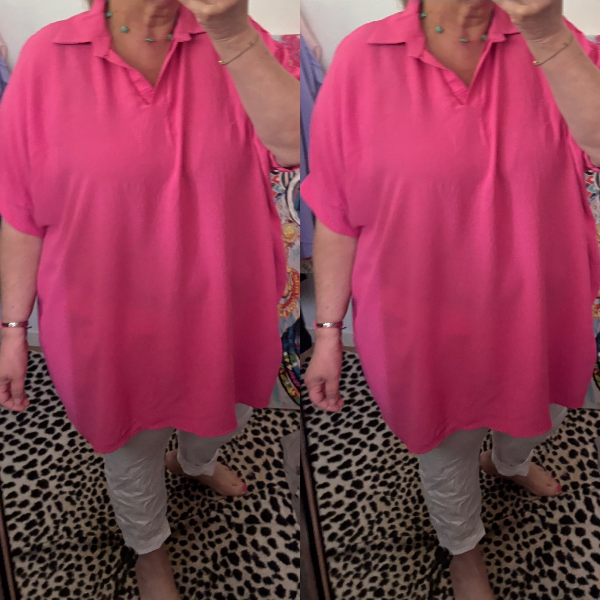 SHIRT KRAAGJE SIMPEL MATEN 46/48 TOT 54