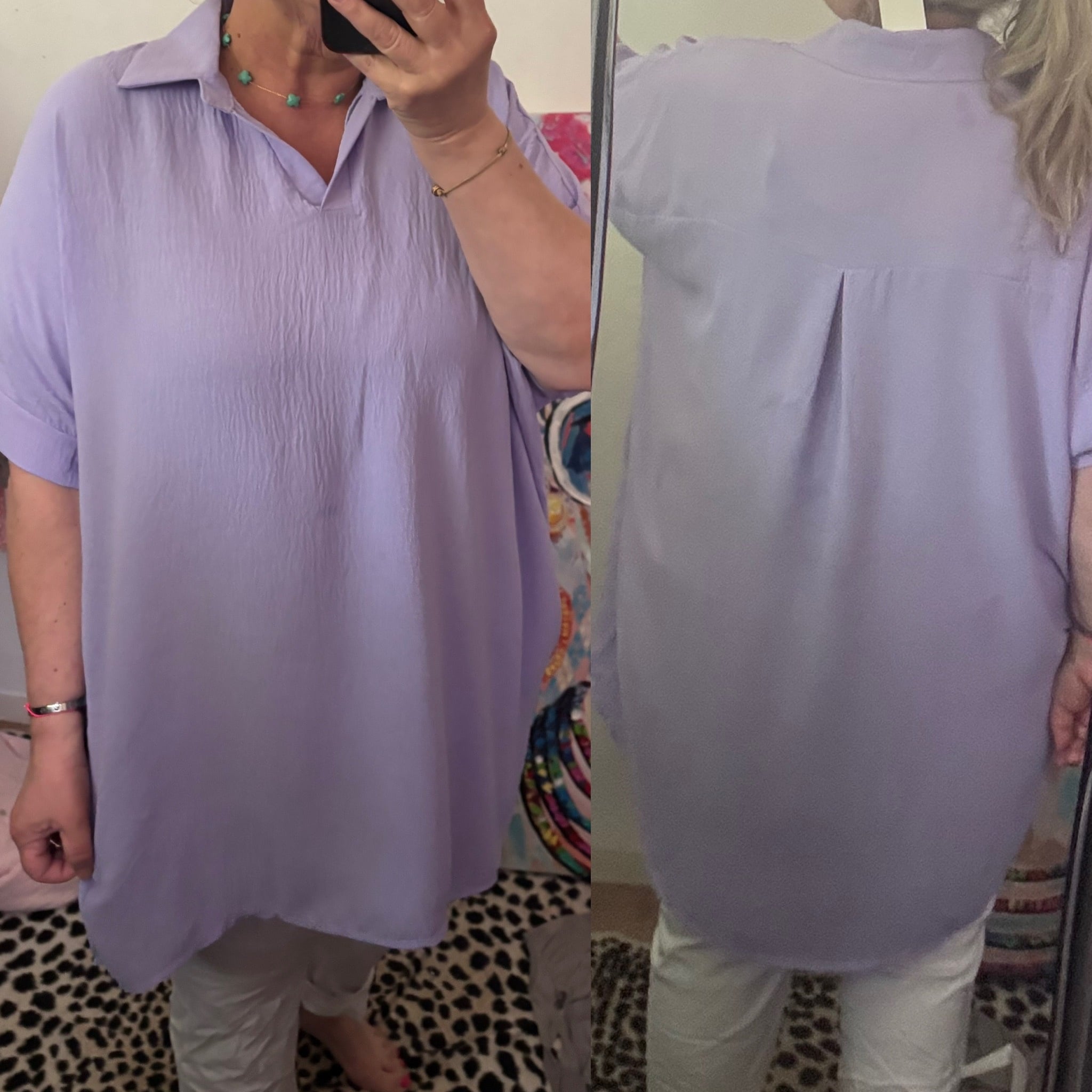 SHIRT KRAAGJE SIMPEL MATEN 46/48 TOT 54