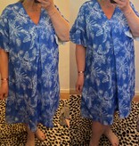 JURKJE LANG TUNIEK BLES BLAD MATEN 46 TOT 52/54