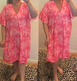 JURKJE LANG TUNIEK BLES BLAD MATEN 46 TOT 52/54