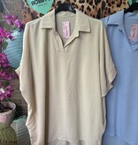 SHIRT KRAAGJE SIMPEL MATEN 46/48 TOT 54
