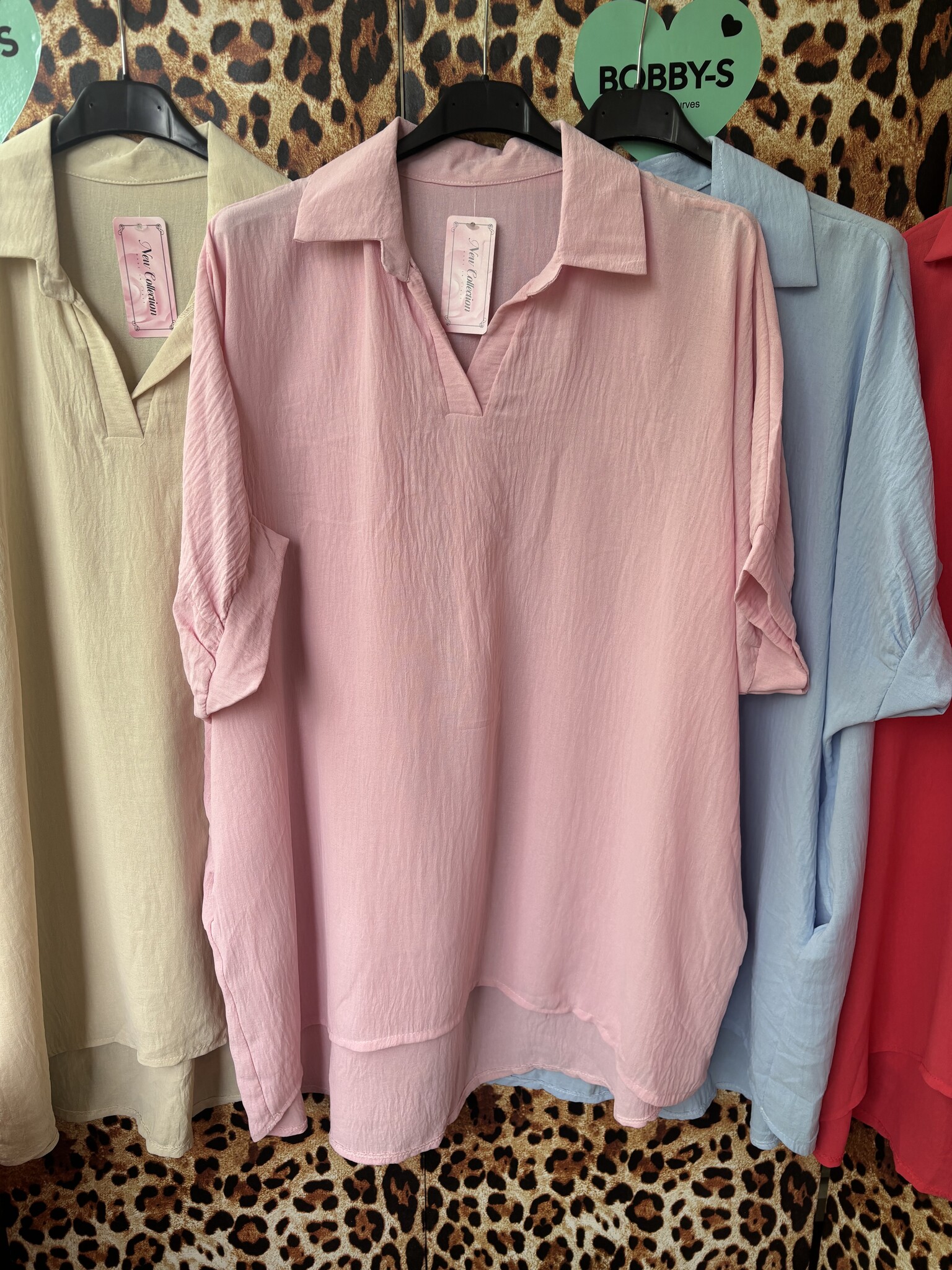 SHIRT KRAAGJE SIMPEL MATEN 46/48 TOT 54