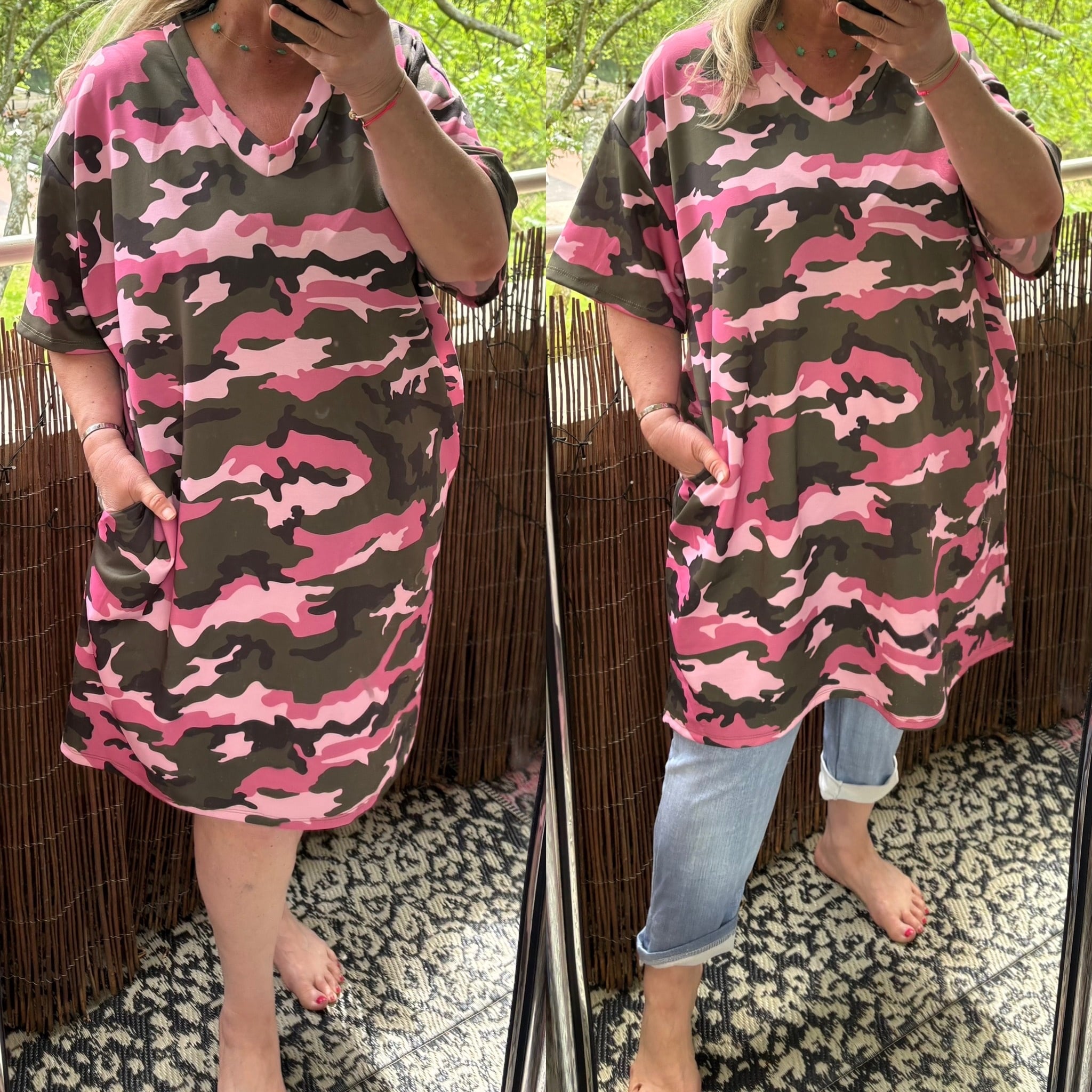 LANG SHIRT JURKJE ARMY BLITZZZ MATEN 46 TOT 54