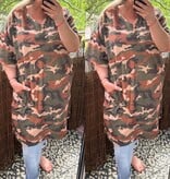 LANG SHIRT JURKJE ARMY BLITZZZ MATEN 46 TOT 54