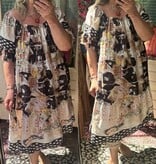 VISCOSE TUNIEK JURKJE CITY MATEN 46/48 TOT 54