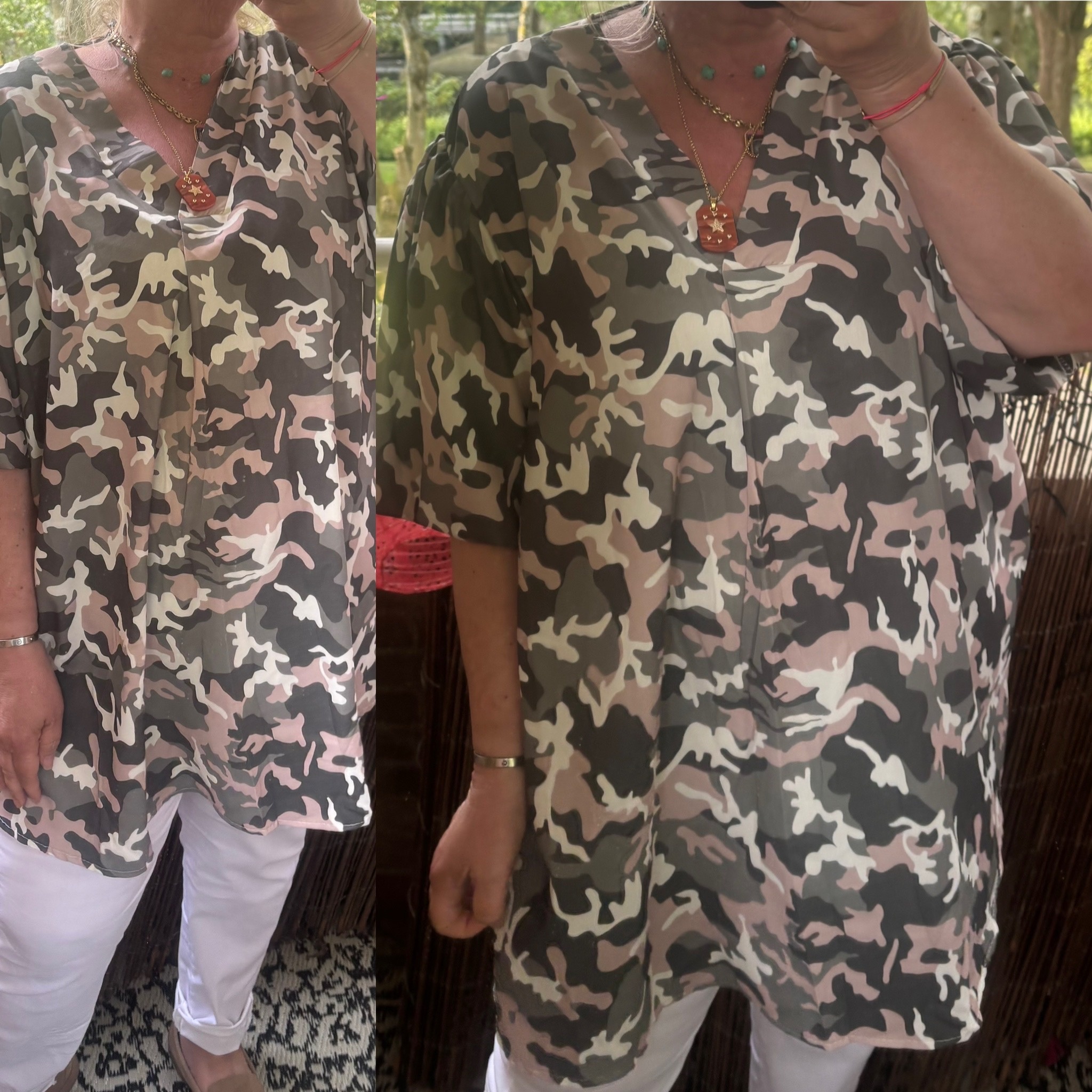 Shirt Amry pofmouw maten 48 tot 54/56
