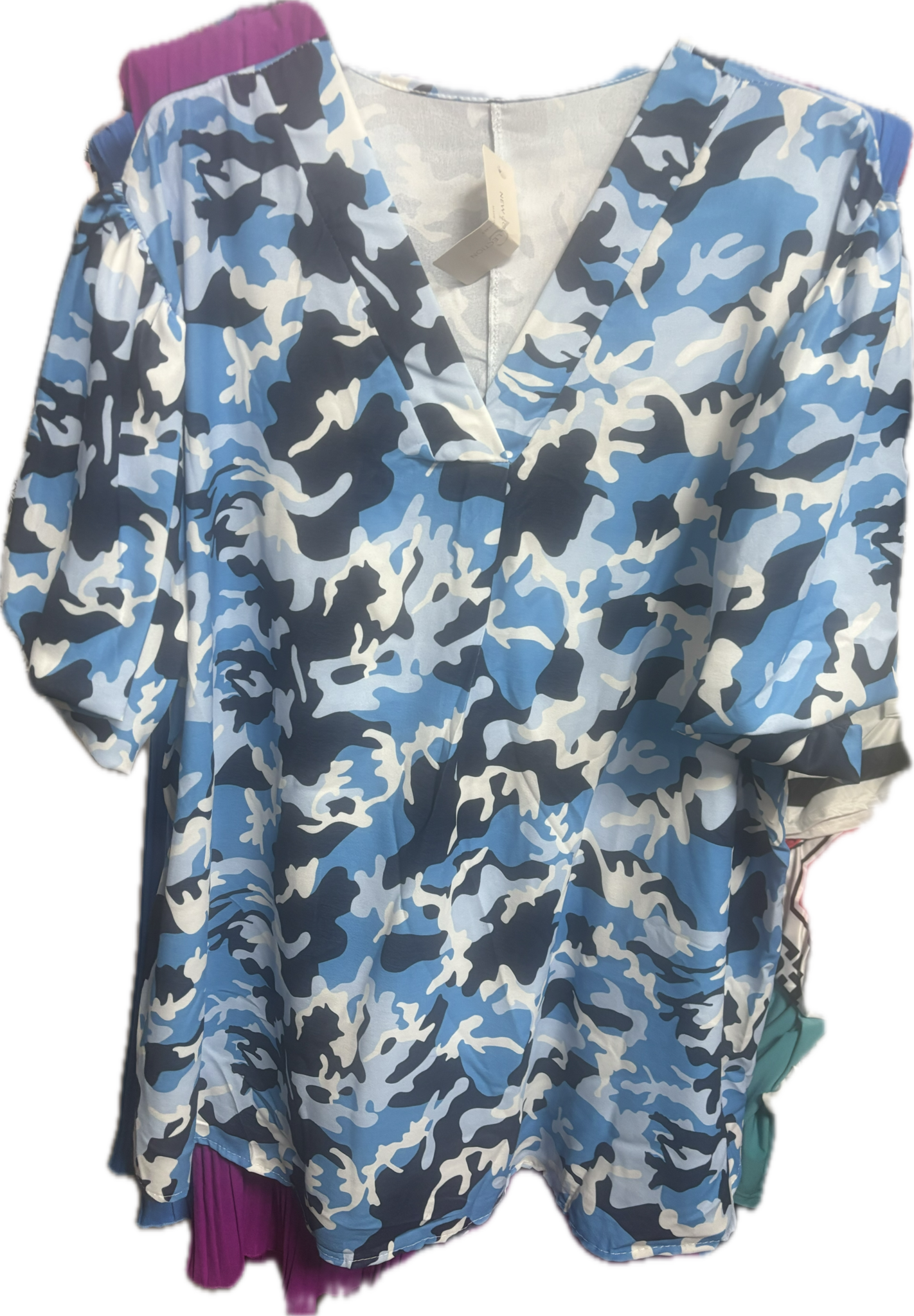 Shirt Amry pofmouw maten 48 tot 54/56