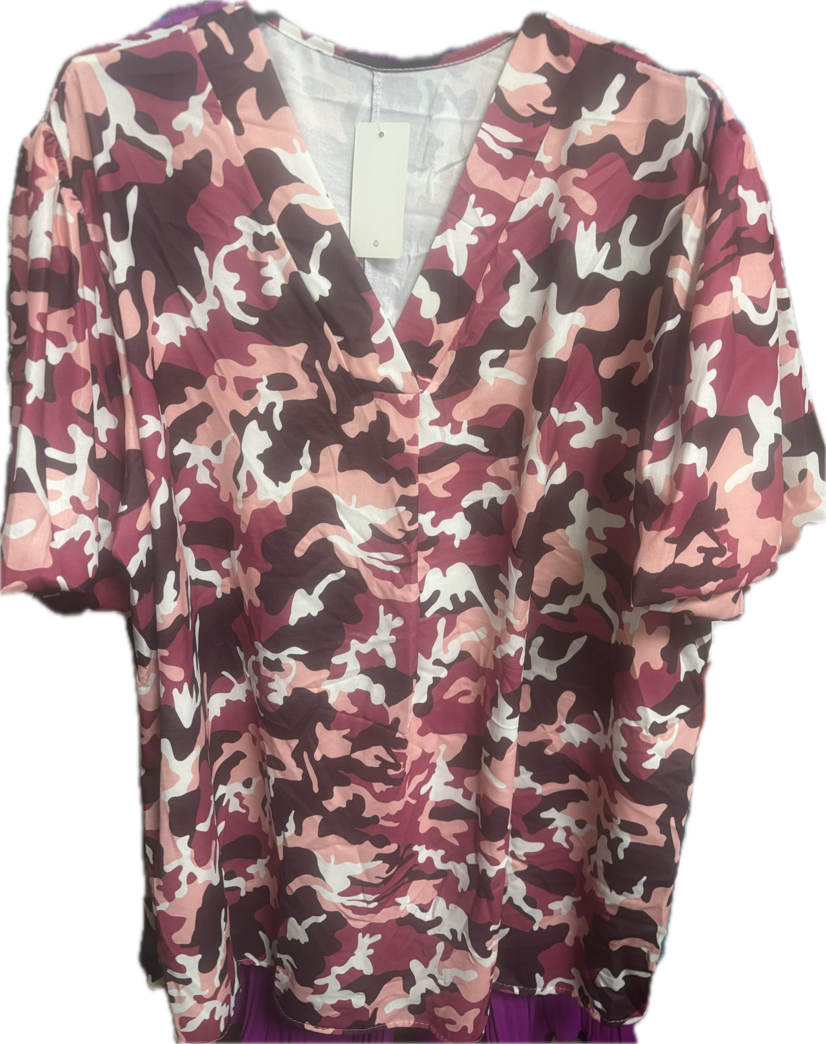 Shirt Amry pofmouw maten 48 tot 54/56