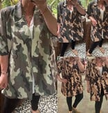 BLAZER ARMY CAMEO MATEN 46 TOT 52 RUIM EN OPEN TOT 54