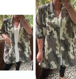 BLAZER ARMY CAMEO MATEN 46 TOT 52 RUIM EN OPEN TOT 54