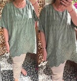 SHIRT BRODERIE ANGLAIS MATEN 46 TOT 56