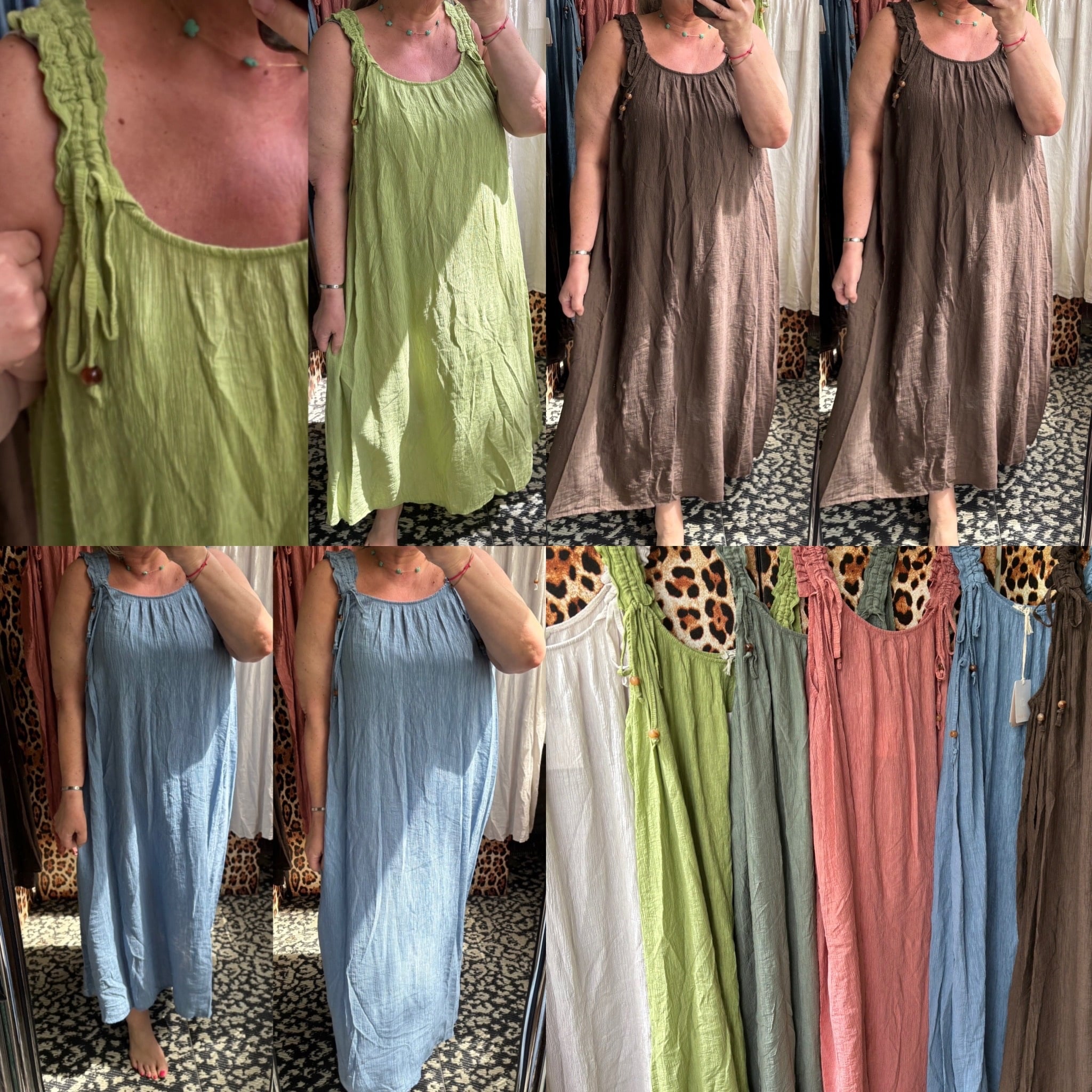 BAMBOE JURK MATEN 46 TOT 54/56