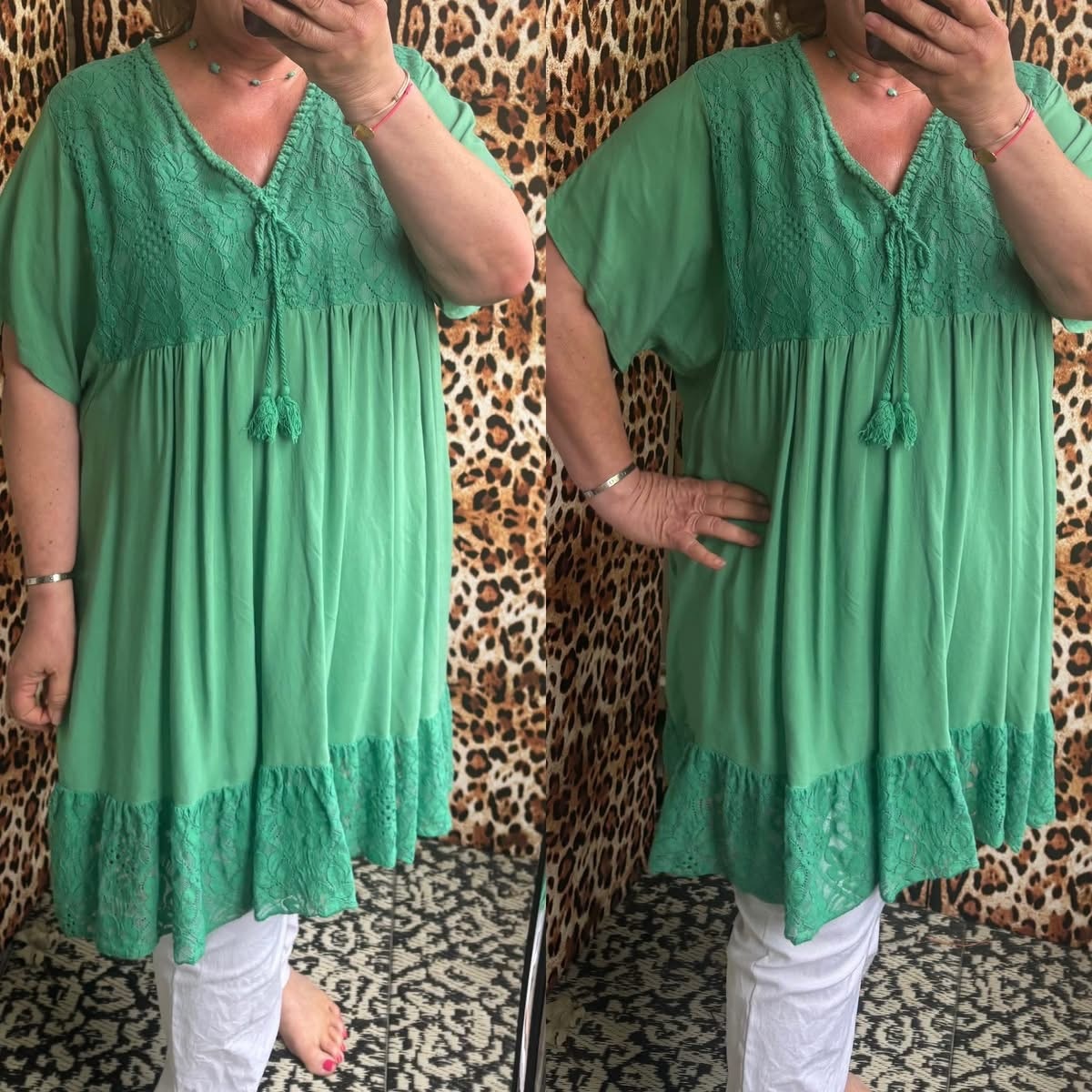 TUNIEK POITRA MATEN 46 TOT 54/56