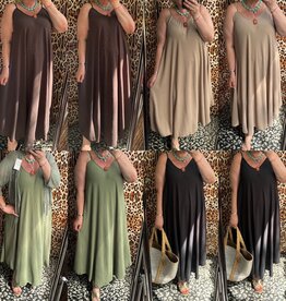 JURK SPAGETTI BANDJE SUMMER MATEN 46/48 TOT 56