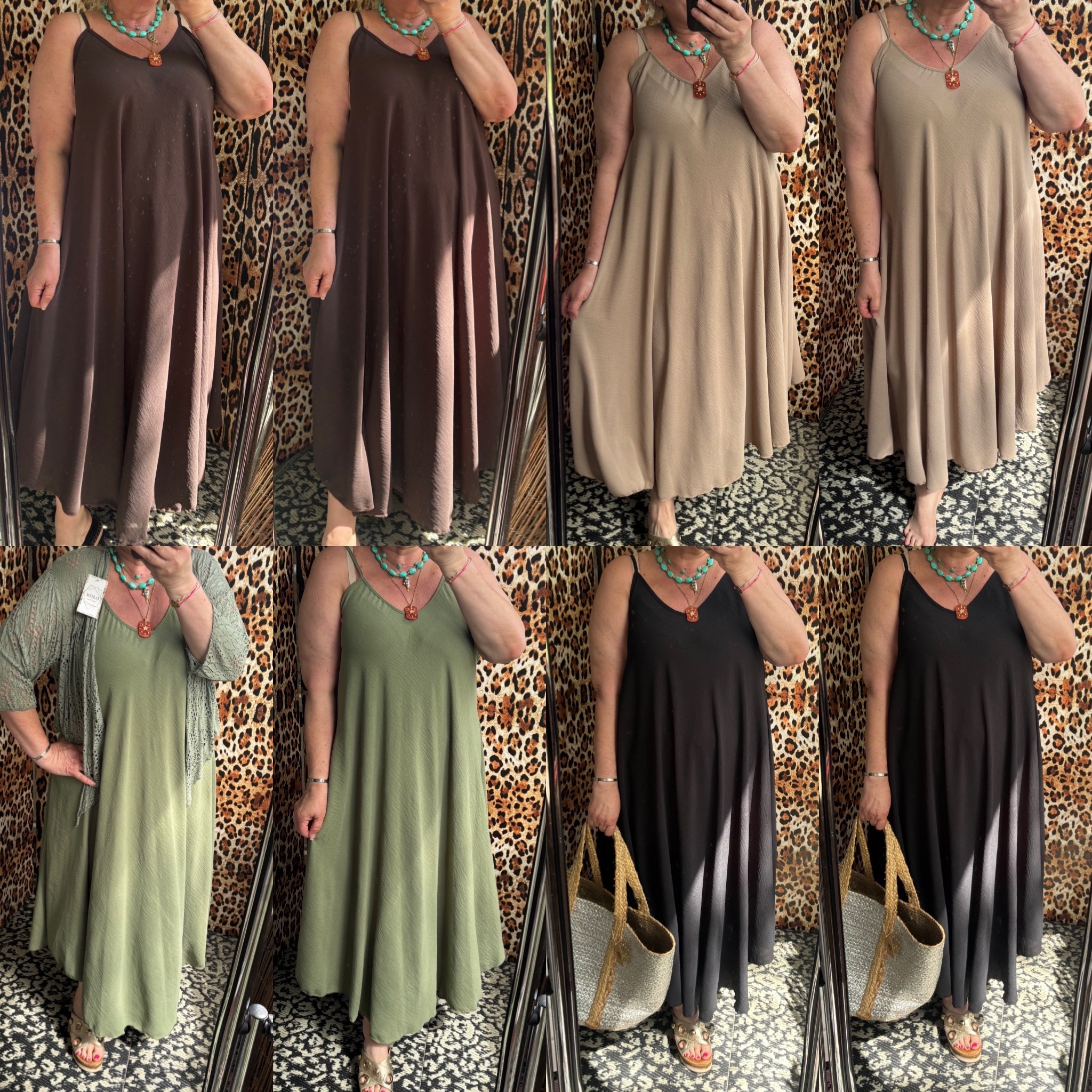 JURK SPAGETTI BANDJE SUMMER MATEN 46/48 TOT 56