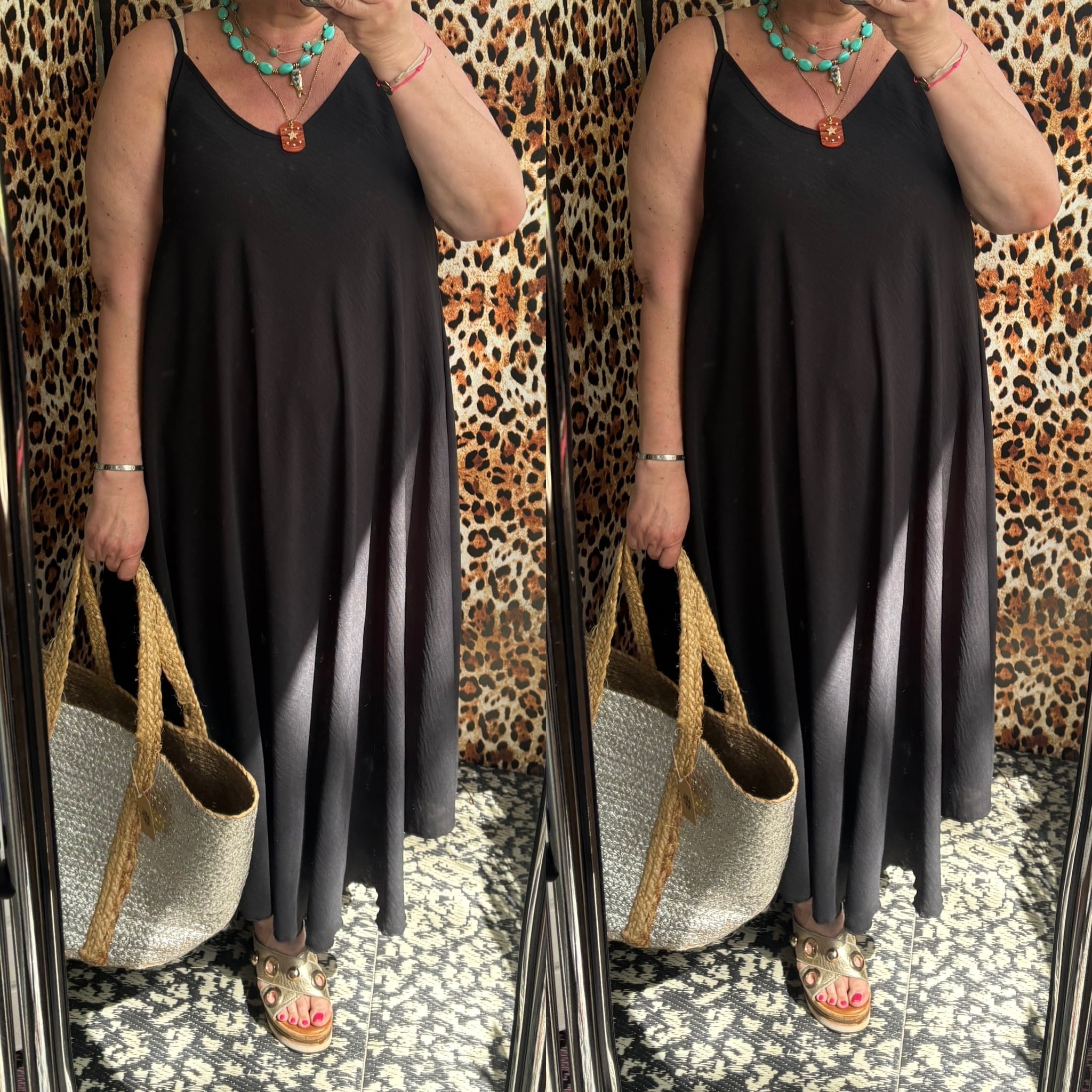 JURK SPAGETTI BANDJE SUMMER MATEN 46/48 TOT 56