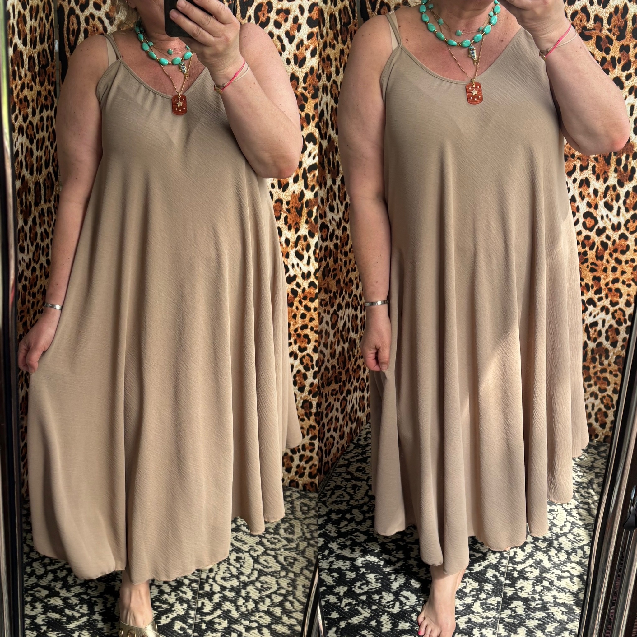 JURK SPAGETTI BANDJE SUMMER MATEN 46/48 TOT 56
