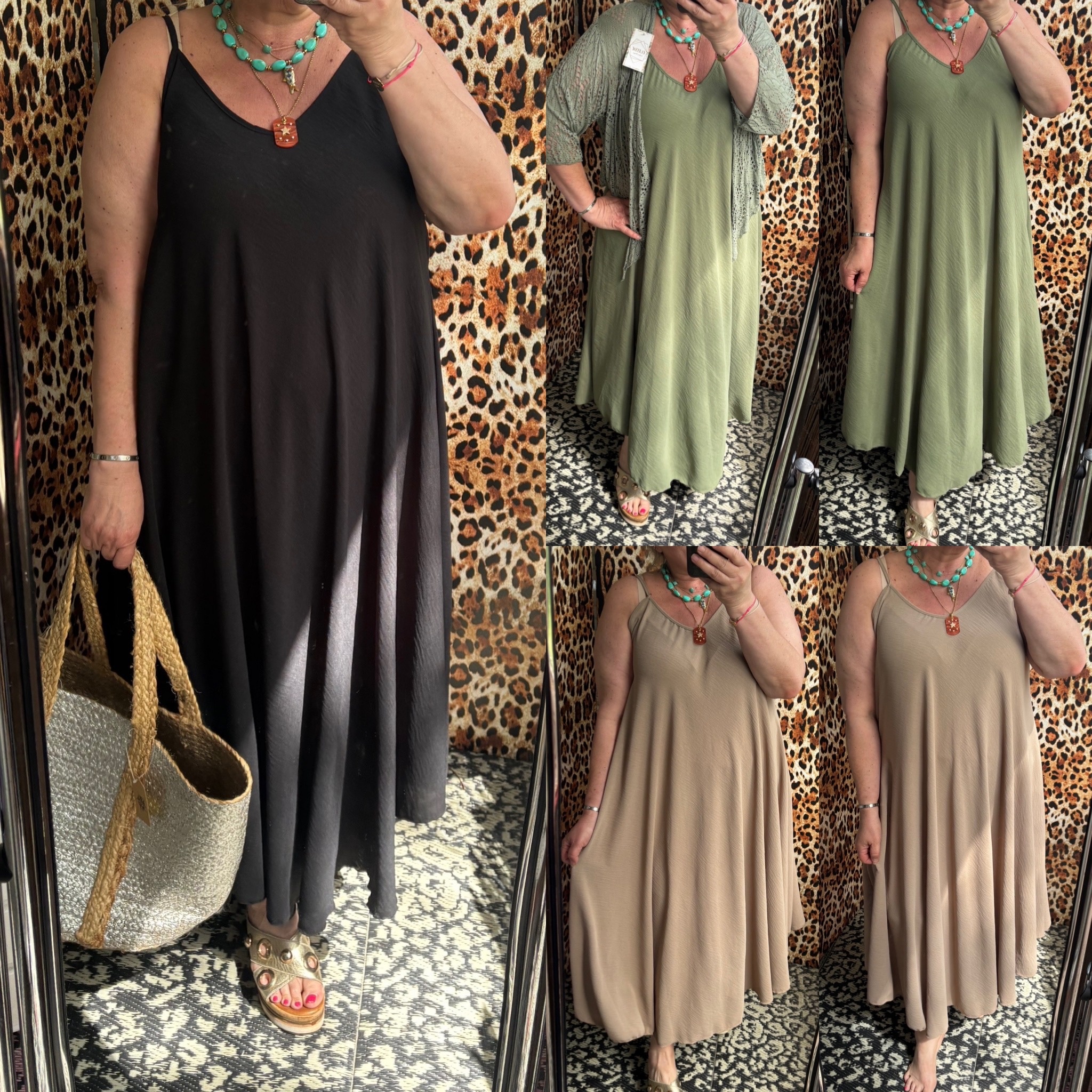 JURK SPAGETTI BANDJE SUMMER MATEN 46/48 TOT 56