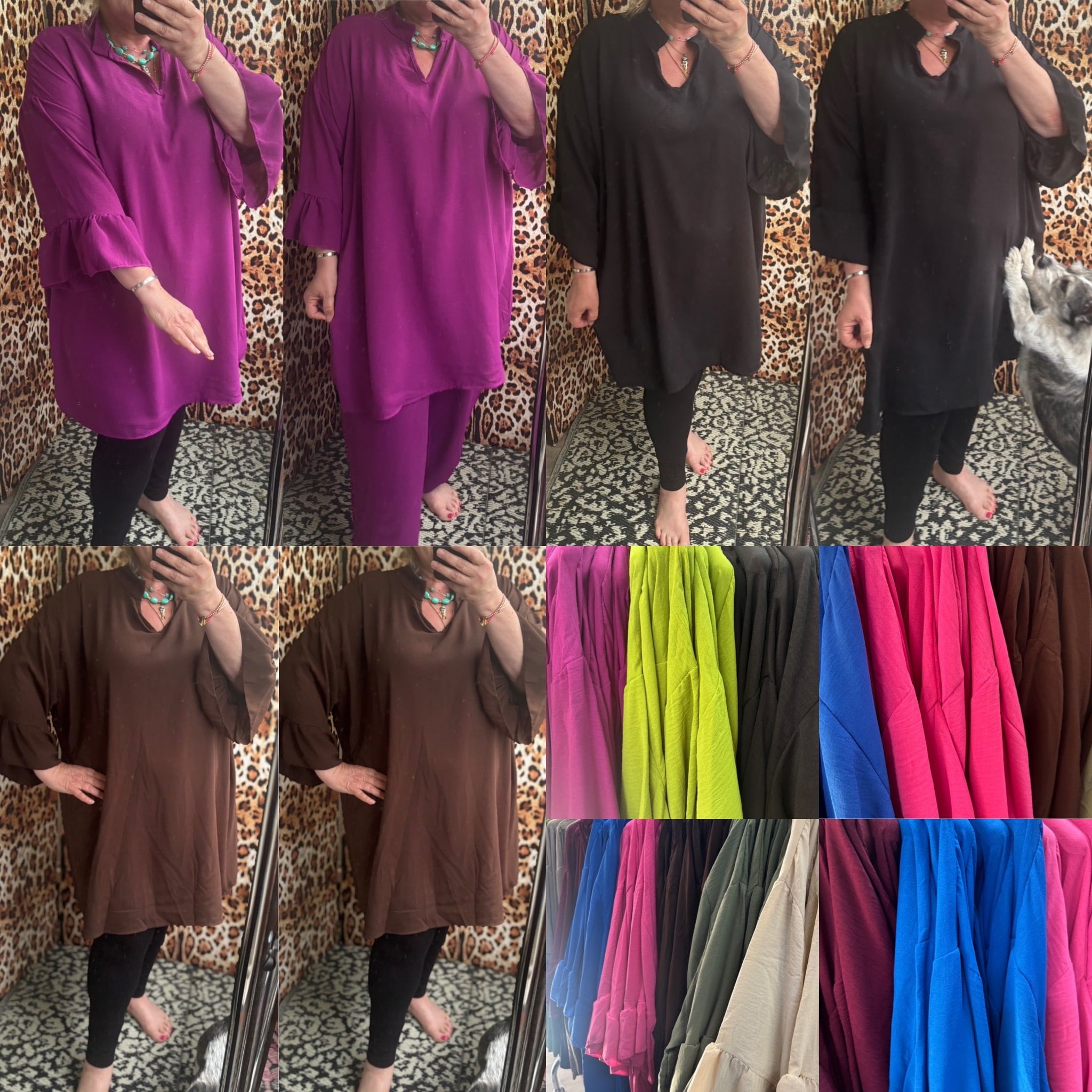 TUNIEK SHIRT CAMILLA MATEN 50 TOT 56