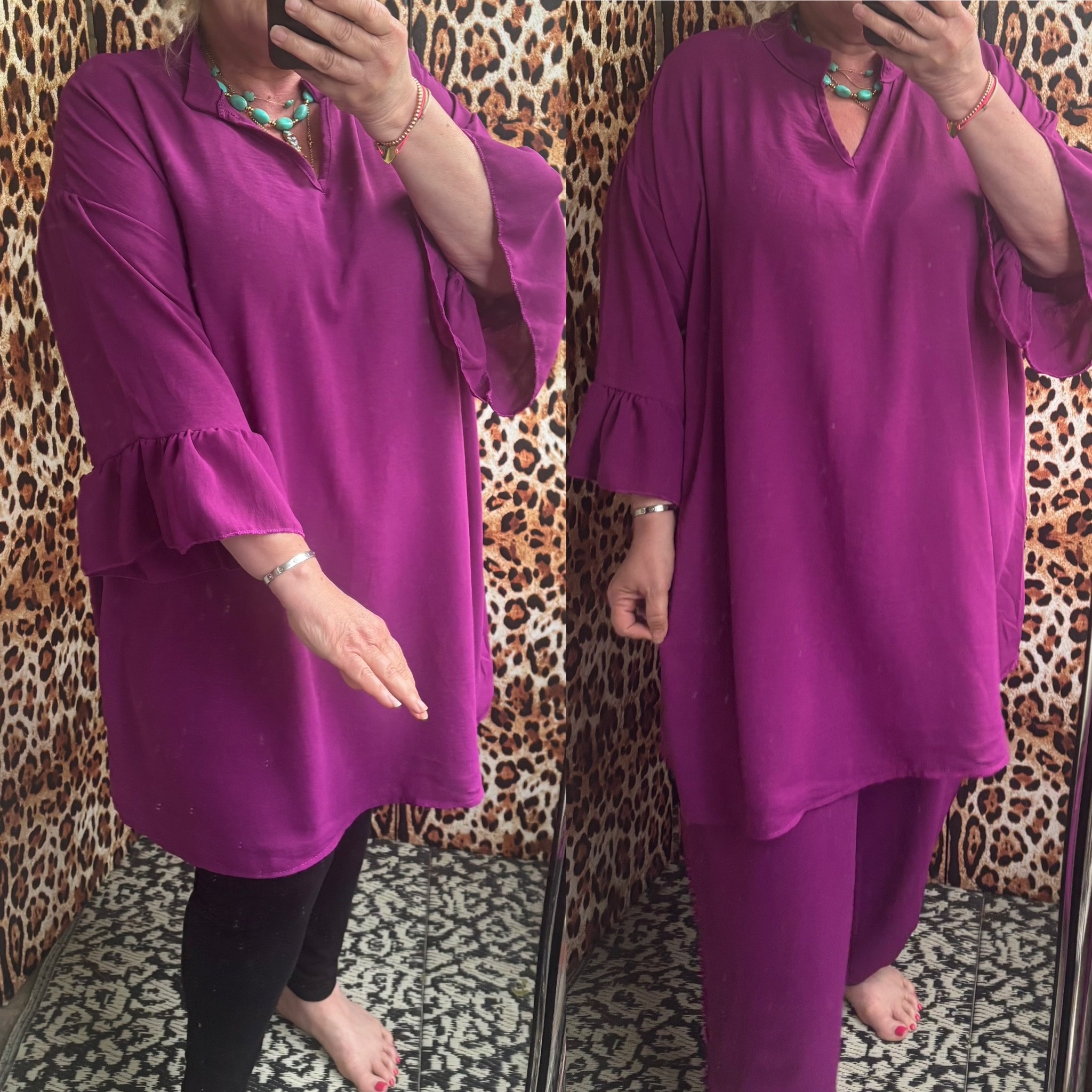 TUNIEK SHIRT CAMILLA MATEN 50 TOT 56