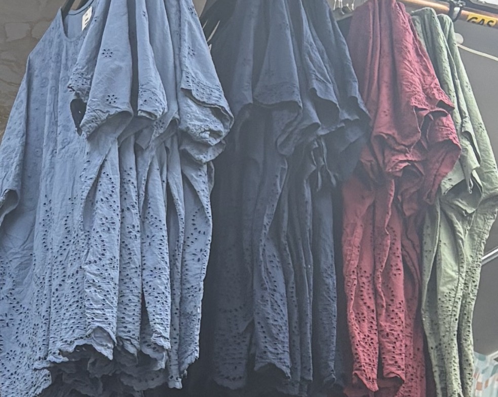 SHIRT BRODERIE ANGLAIS MATEN 46 TOT 56