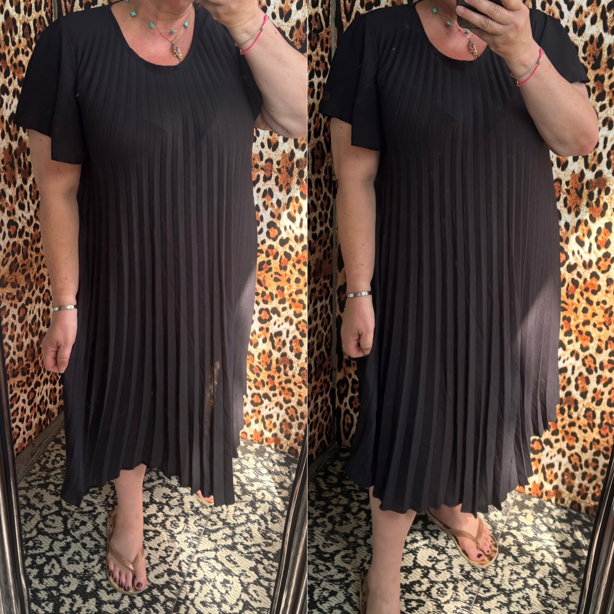 JURKJE FEMME PLISSE MATEN 46 TOT 54