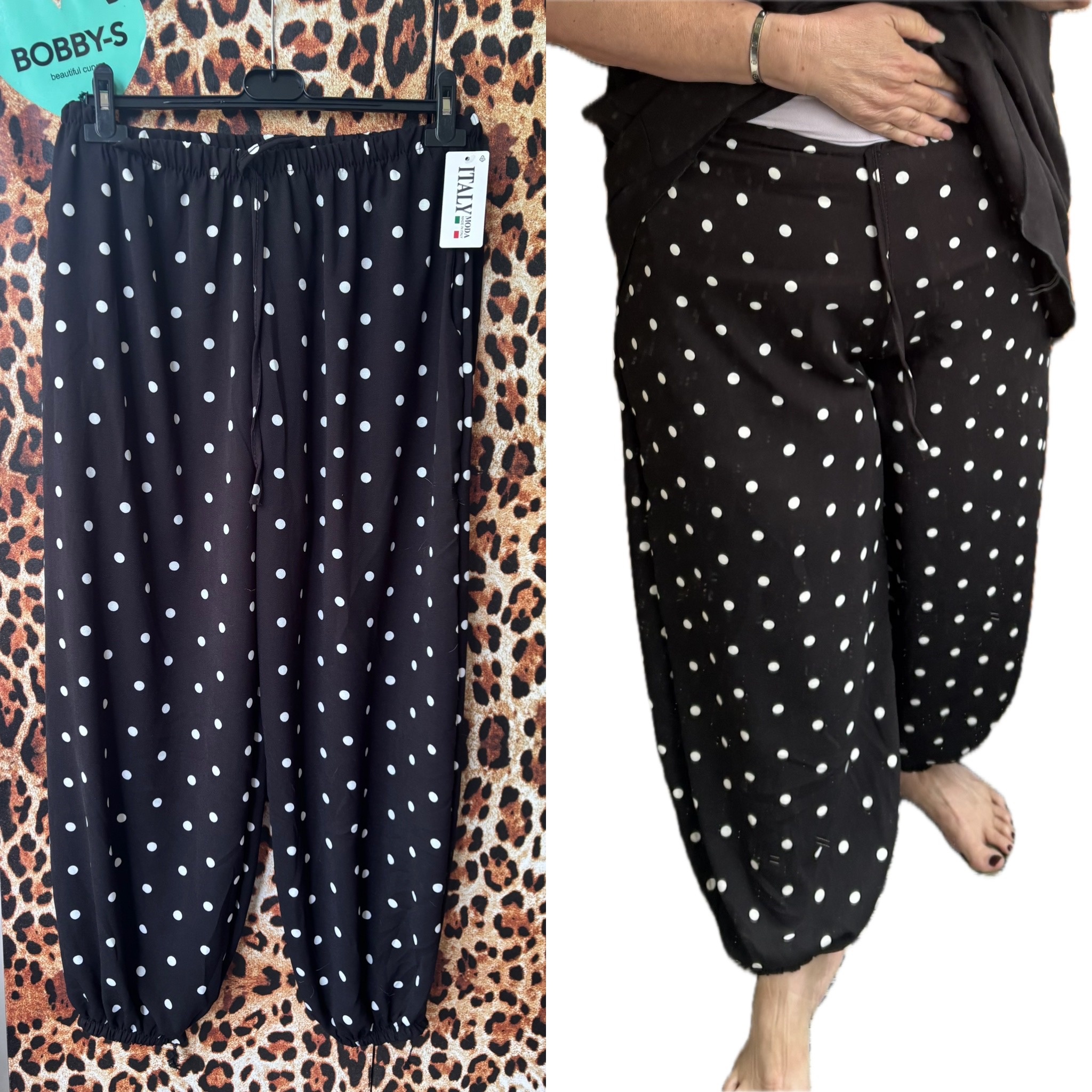 POLKADOT POF BROEK MATEN 44 TOT 50/52