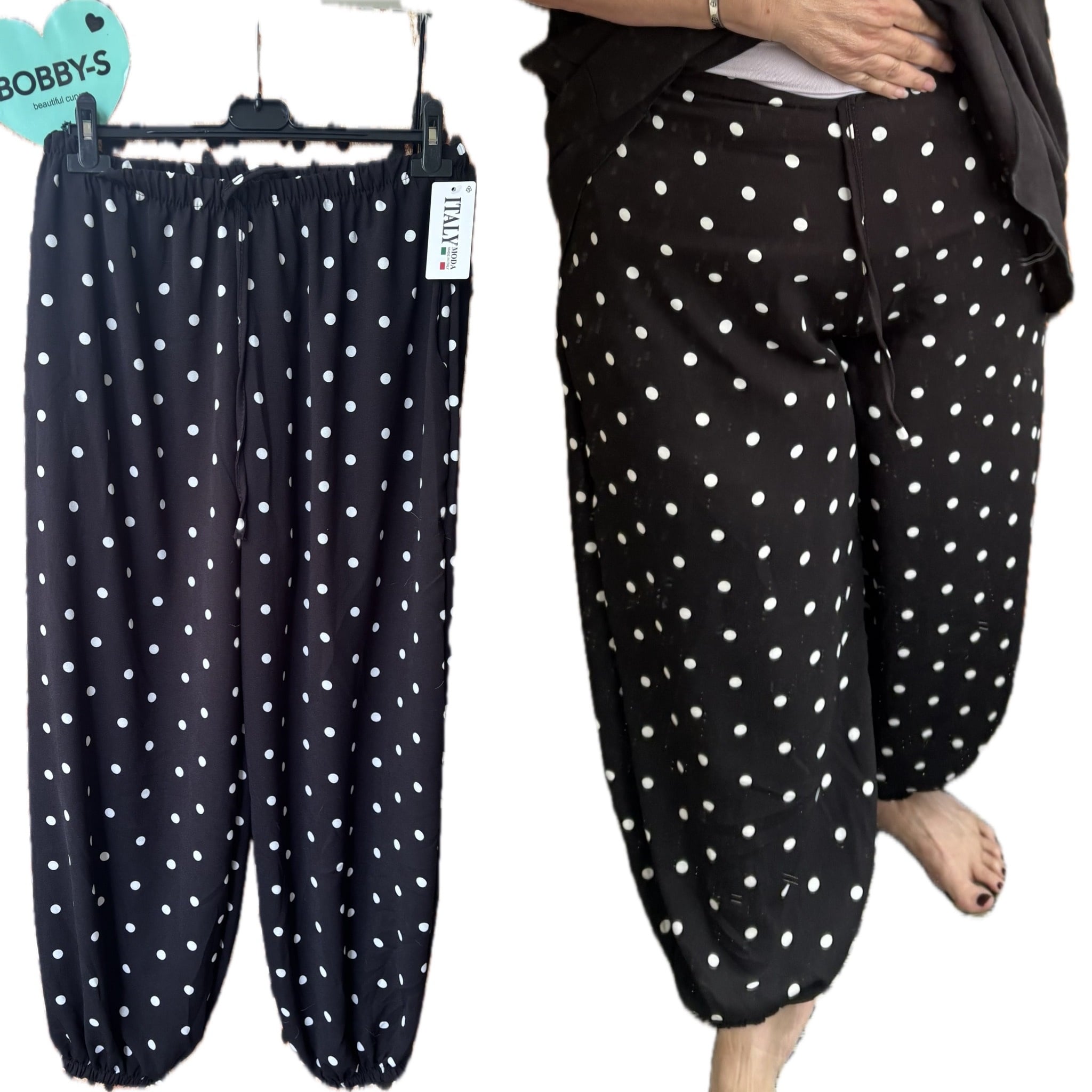 POLKADOT POF BROEK MATEN 44 TOT 50/52