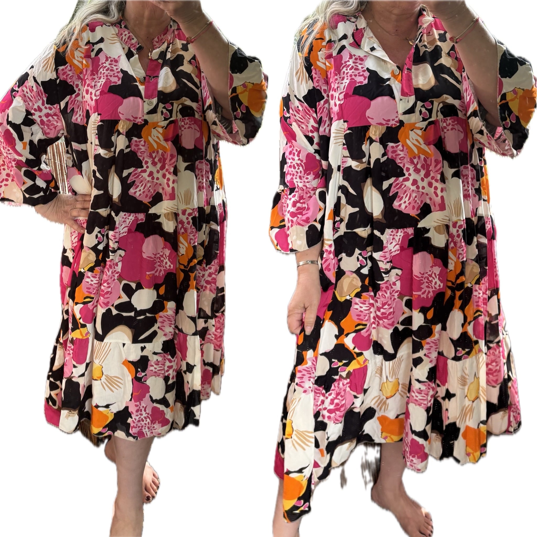 JURKJE LANG TUNIEK 116 CM PISA MATEN 46/48 TOT 54 KLEINE 56