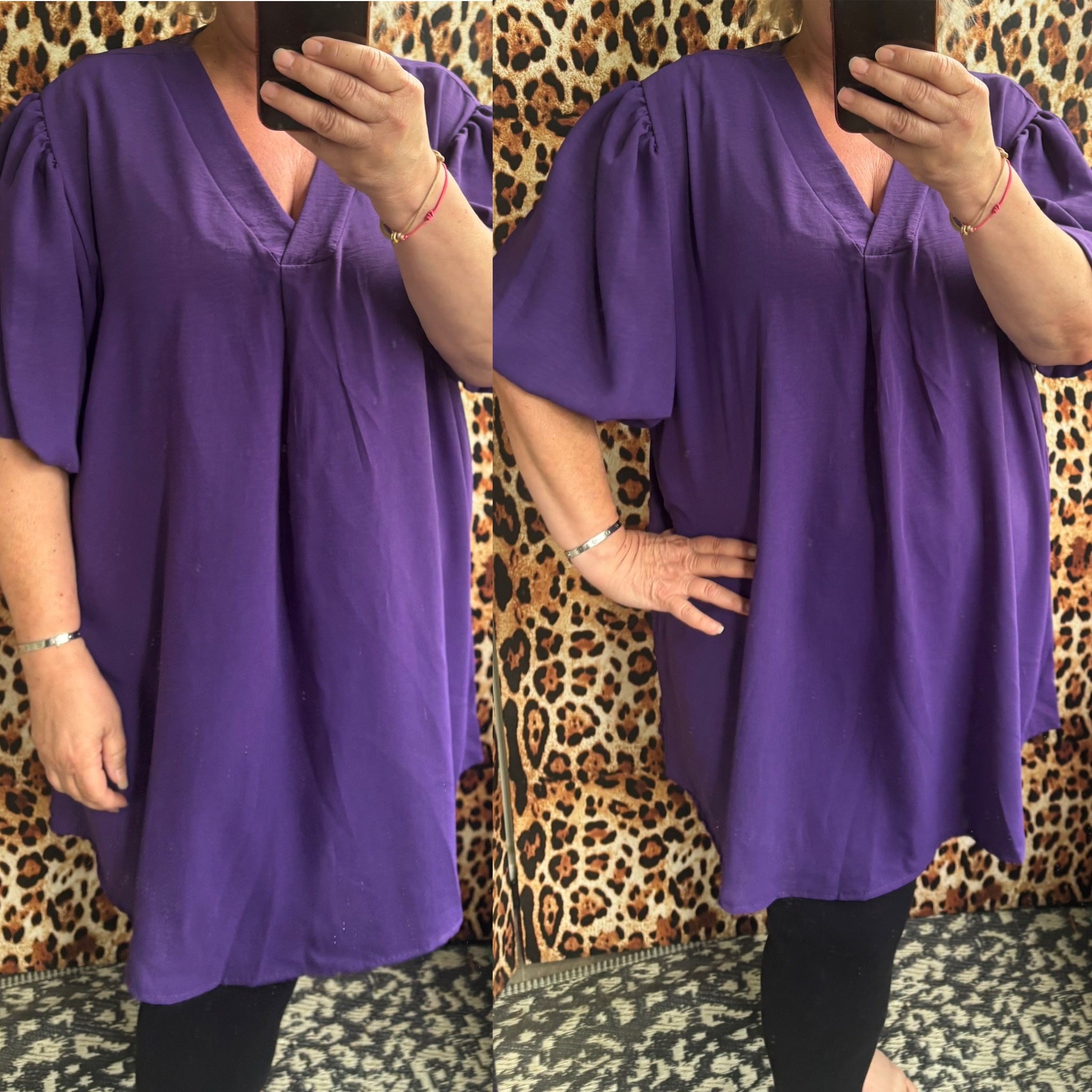 TUNIEK INDIAN SUMMER MATEN 46/48 TOT 54/56