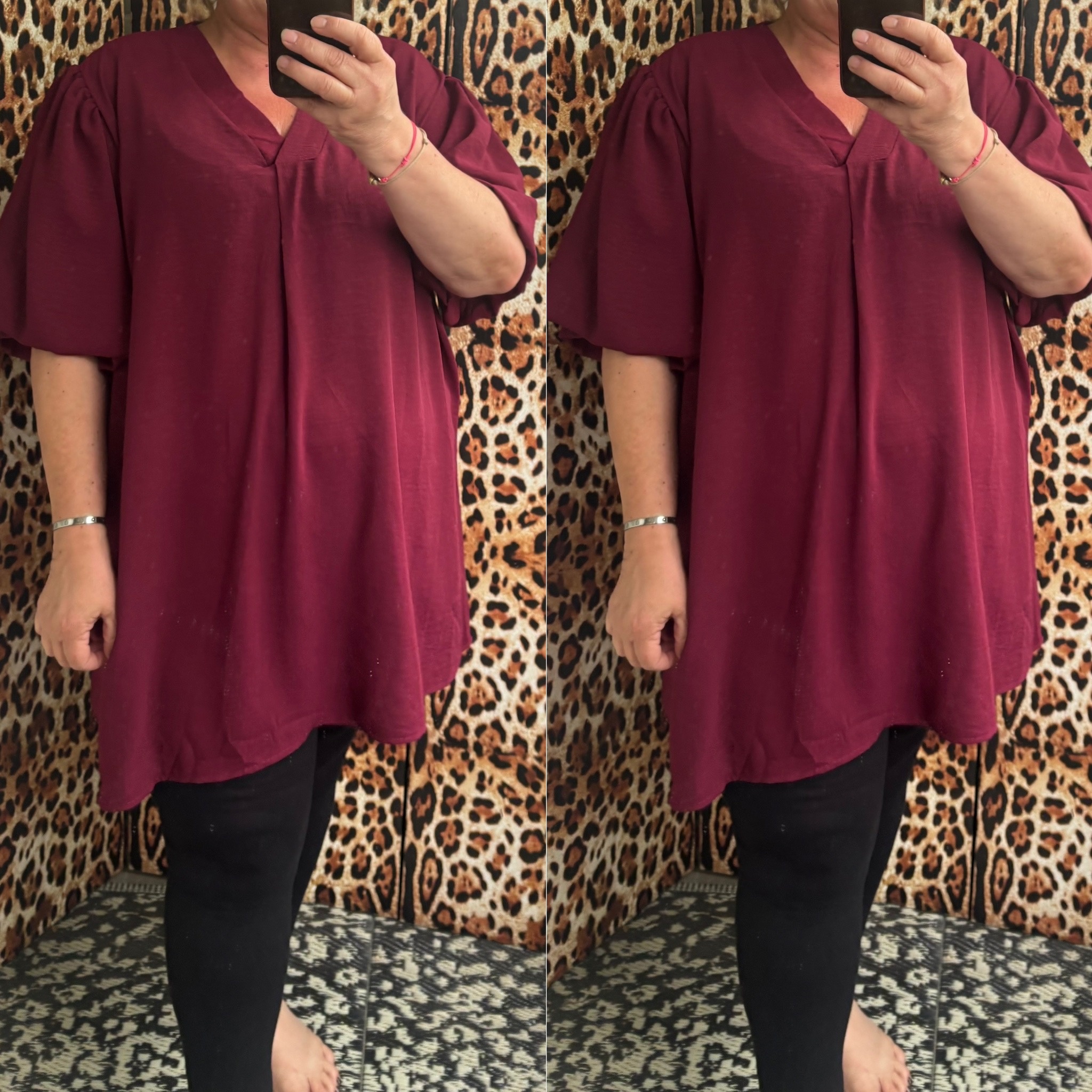 TUNIEK INDIAN SUMMER MATEN 46/48 TOT 54/56