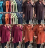 SHIRT KRAAGJE FALL CHIQUE MATEN 48 TOT 56