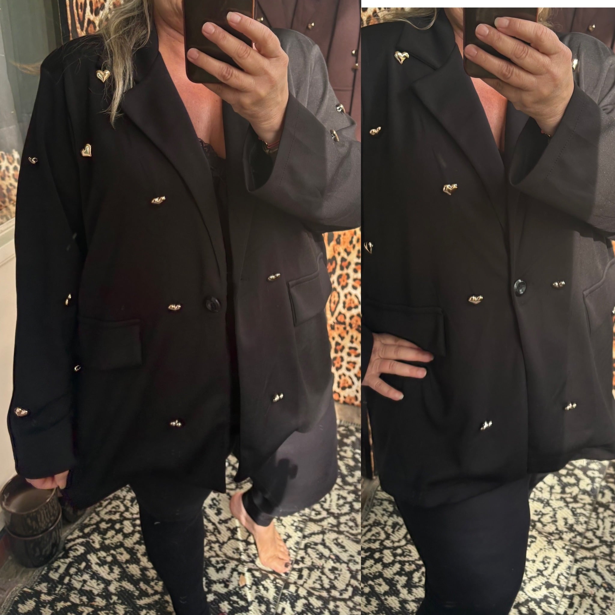 JASJE HARTJE SWEATERSTOF MATEN 46 TOT 52/54