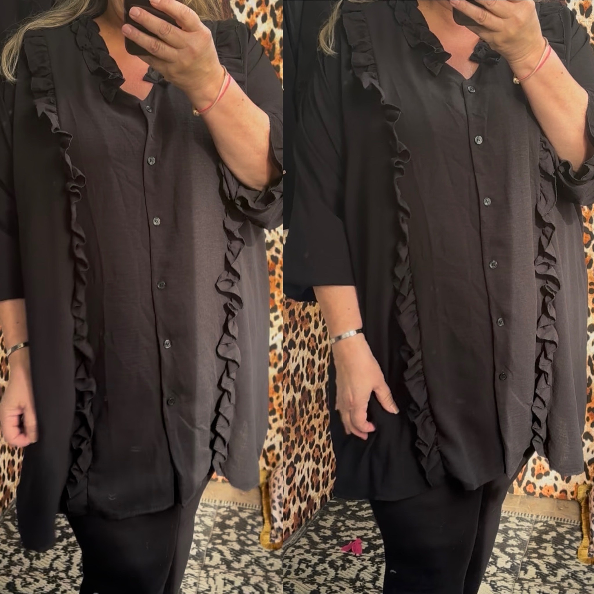 BLOUSE GLAM MATEN 48 TOT 56