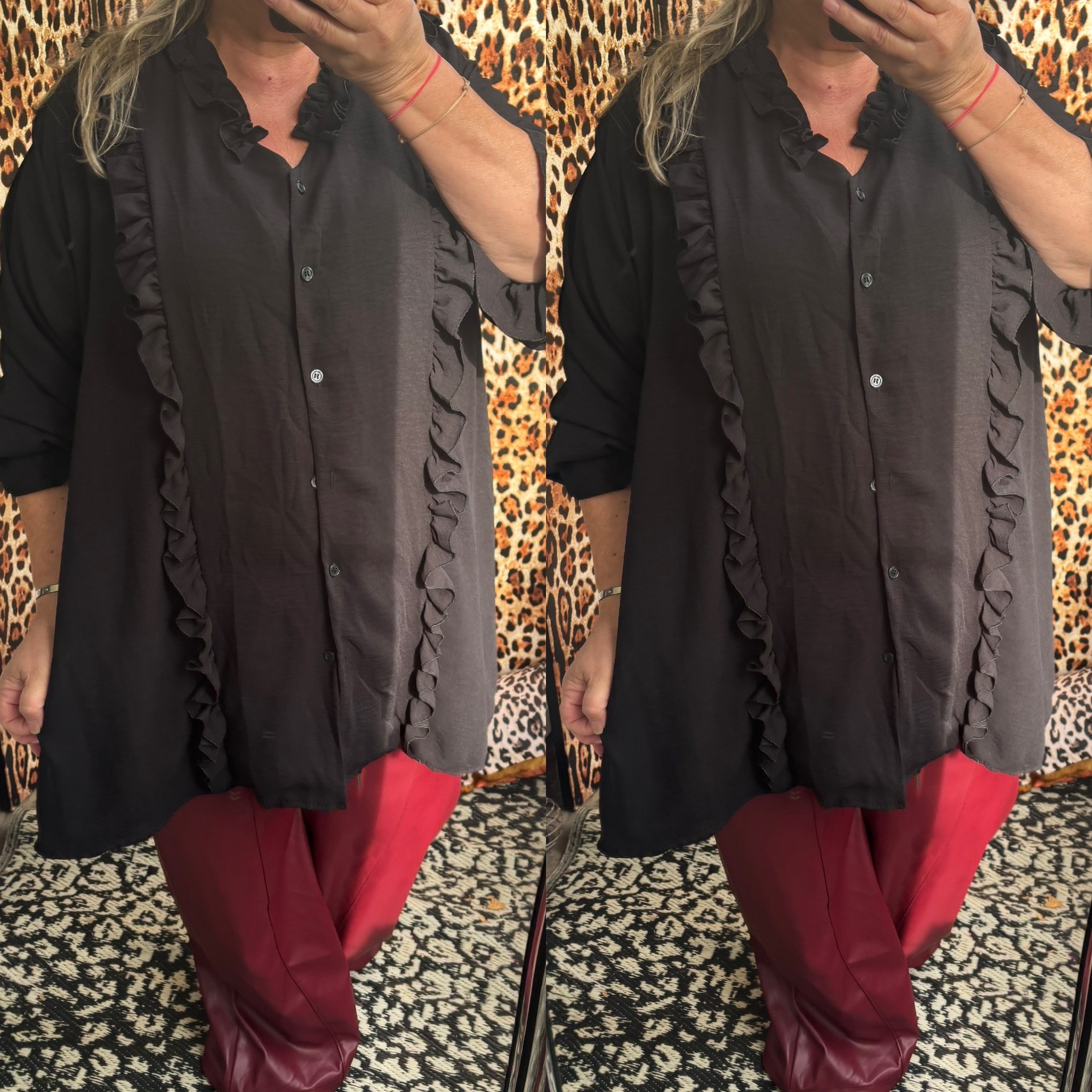 BLOUSE GLAM MATEN 48 TOT 56