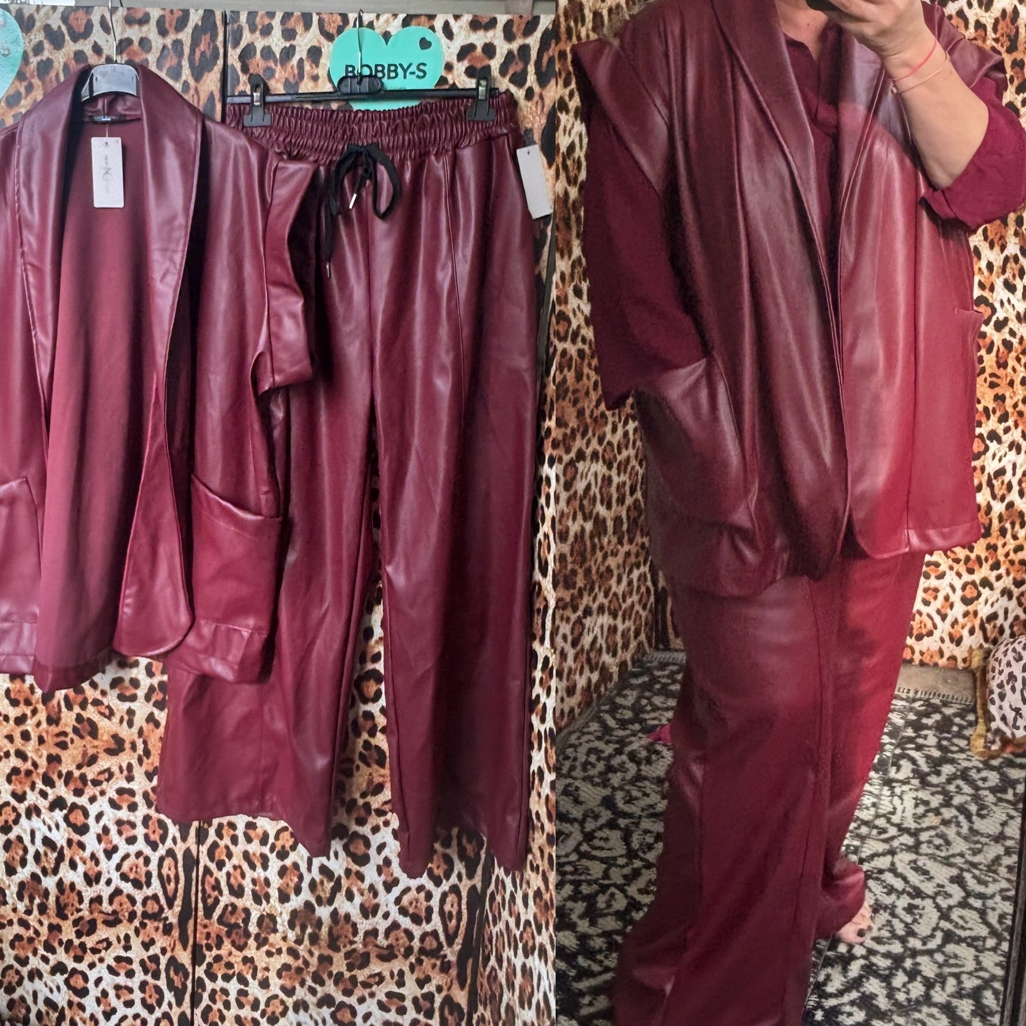PAK LEATHER LOOK PU MATEN 46/48 TOT RUIME 52