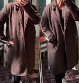TUSSENJAS BOUCLES STREEP MATEN 46/48 TOT 52/54