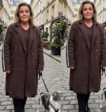 TUSSENJAS BOUCLES STREEP MATEN 46/48 TOT 52/54