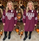 SWEATERDRESS MARAIS MATEN 46/48 TOT 54/56