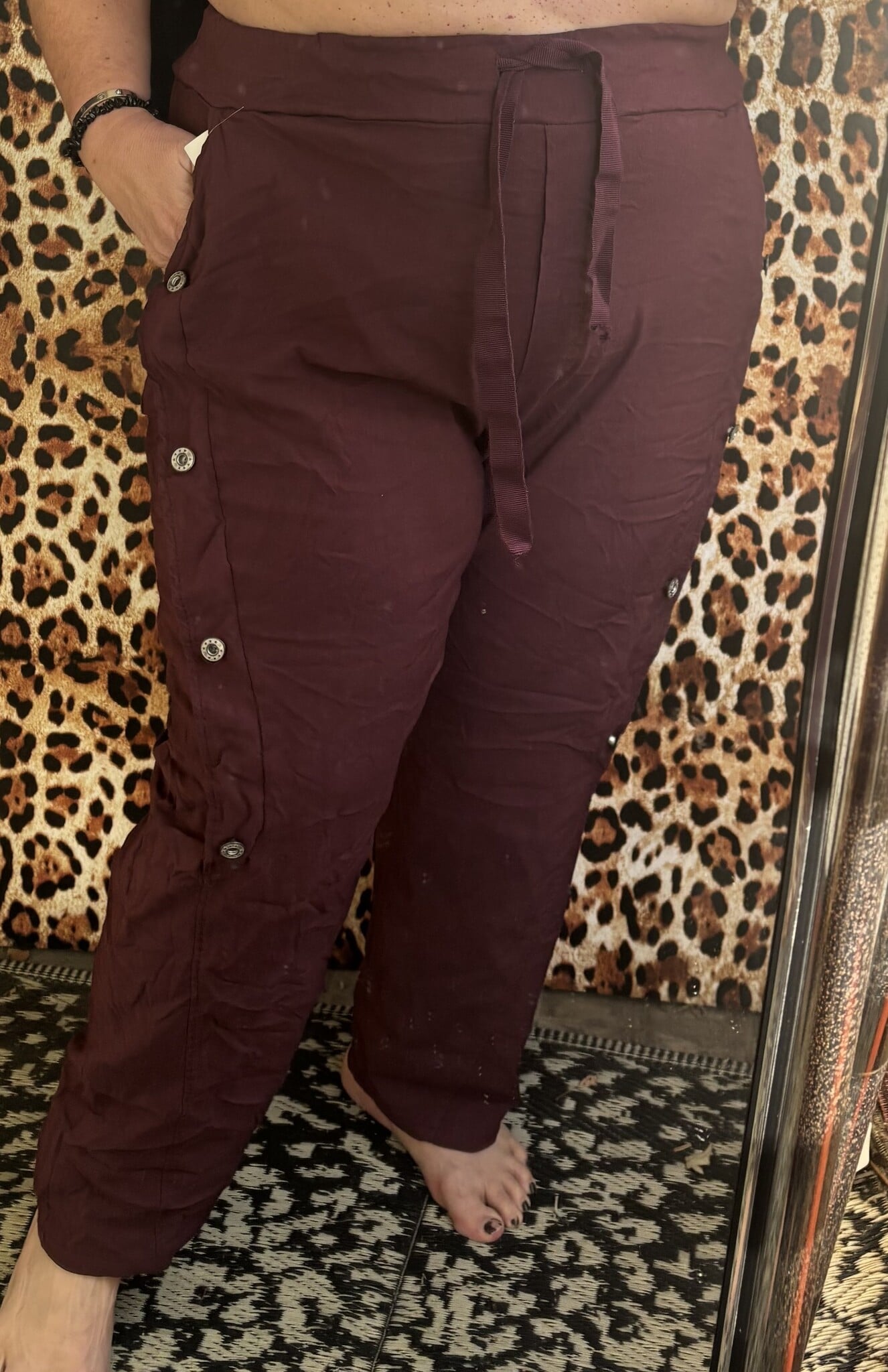 BROEK 2026 BUTTON MATEN 46/48 TOT 54
