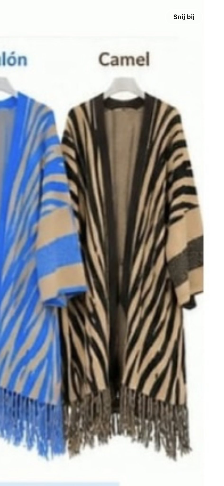 VEST MILANO MATEN 44/46 TOT 54 MAKKELIJK